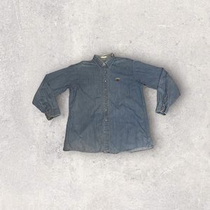 Eagle Denim Blue Dress Shirt Men’s 16.5 34/35